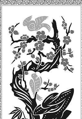 中国古典花鸟图案图片