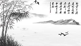 竹子風景圖片