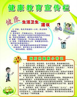 健康教育宣傳欄圖片