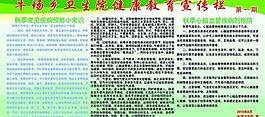 健康教育宣傳欄圖片