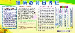 健康教育宣傳欄圖片