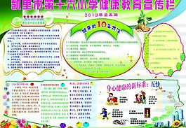 健康教育宣傳欄圖片