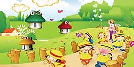 幼兒園海報(bào)圖片