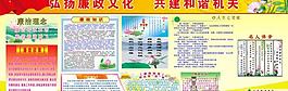 校園文化宣傳展板圖片