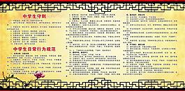中學生日常行為規范圖片