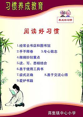 閱讀好習(xí)慣圖片