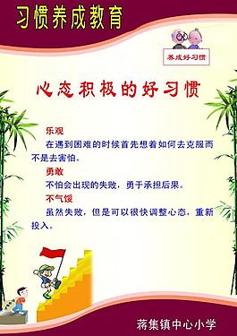心態積極的好習慣圖片