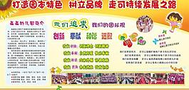 幼兒園展板圖片