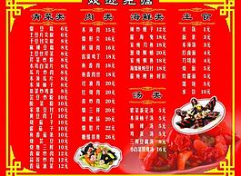 菜譜宣傳圖片