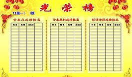 光榮榜圖片
