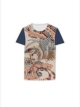 服裝設(shè)計(jì) 款式 圖 t恤 印花圖片