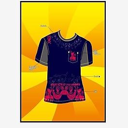 服装设计 服装 短袖t恤图片