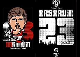 足球明星公仔 arshavin圖片