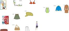 服裝人物設(shè)計圖片
