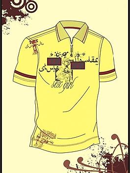 男裝 t shirt 印花設(shè)計(jì) 動(dòng)漫加貼布繡圖片