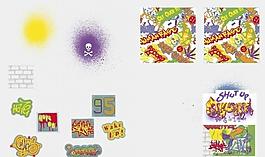 男童設(shè)計圖案素材圖片