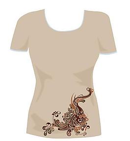 女裝短袖tshirt文化衫圖片