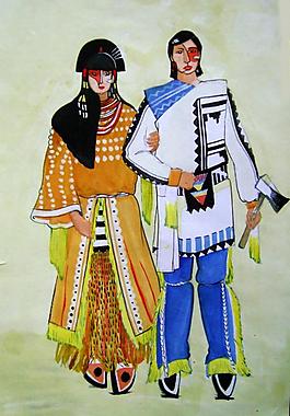 少數(shù)民族服裝圖片