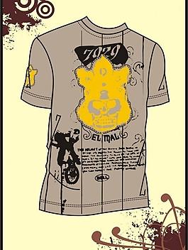 男裝 t shirt 印花設(shè)計(jì) 極限單車運(yùn)動(dòng)圖片