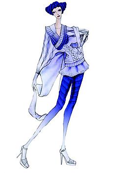 服裝效果圖圖片