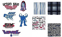 男童設(shè)計圖案素材圖片