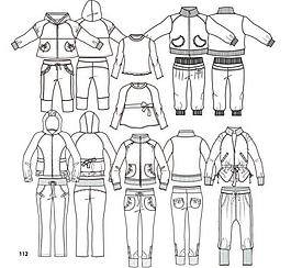 服裝模板圖片