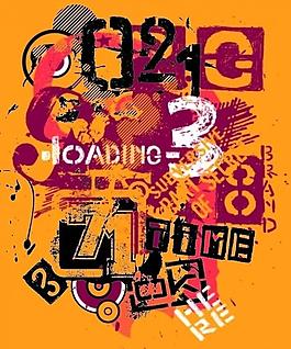 童裝印花圖案圖片