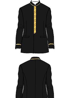 餐廳服務員上衣圖片
