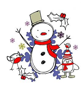 雪人圖片