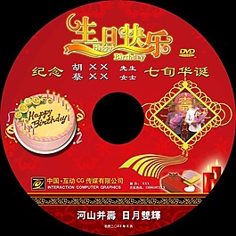 生日快樂光盤封面