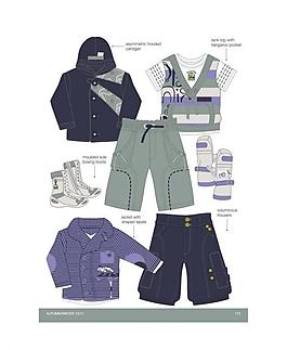 服裝卡通手稿圖案圖片