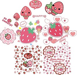 卡通草莓