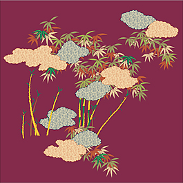 竹子插圖
