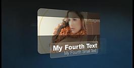 魅力模特相冊模版圖片