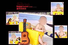 兒童相冊模板圖片