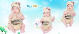兒童相冊模板圖片