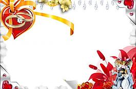 婚紗相冊模板圖片