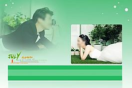 婚紗照相冊(cè)模板圖片