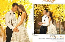 婚紗照相冊(cè)模板圖片