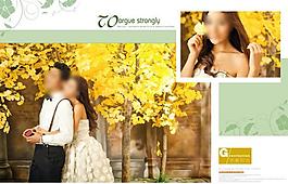 婚紗照相冊(cè)模板圖片