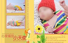 兒童 攝影 相冊(cè)模板圖片