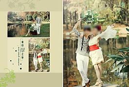 婚紗照相冊(cè)模板圖片