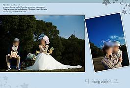 婚紗照相冊模板圖片