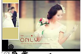婚紗照相冊(cè)模板圖片