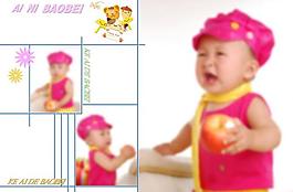 兒童相冊(cè)模板圖片