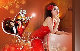 婚紗模板結(jié)婚相冊圖片