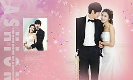 婚纱照相册模板图片