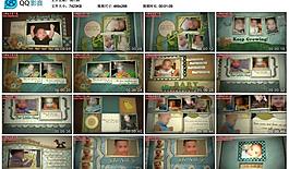 可愛(ài)兒童相冊(cè)ae模板圖片