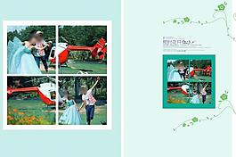 婚紗照相冊模板圖片