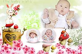 兒童相片設(shè)計(jì)模版圖片